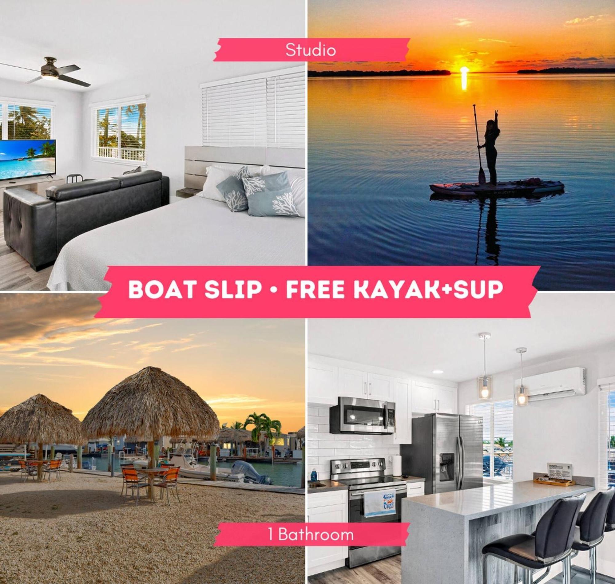 Waterfront Studio 1, Kayaks, Pool, Bay View, Wifi Jewfish Kültér fotó